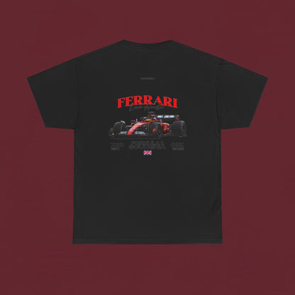 Ferrari Formula Racing T‑Shirt — Scuderia F1 Car Graphic Tee