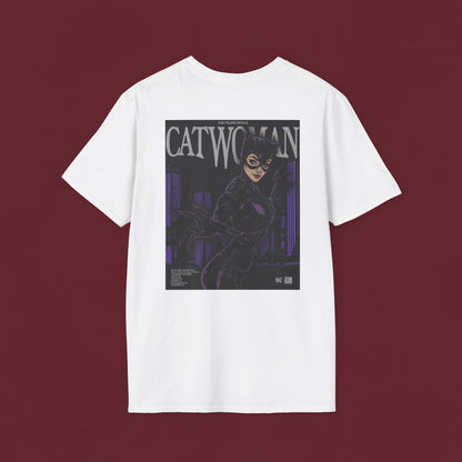 T-Shirt — Yellow Mini Batman Logo Chest Tee