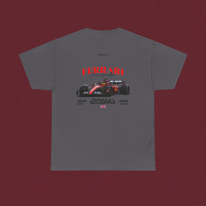 Ferrari Formula Racing T‑Shirt — Scuderia F1 Car Graphic Tee