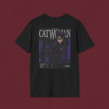 T-Shirt — Yellow Mini Batman Logo Chest Tee