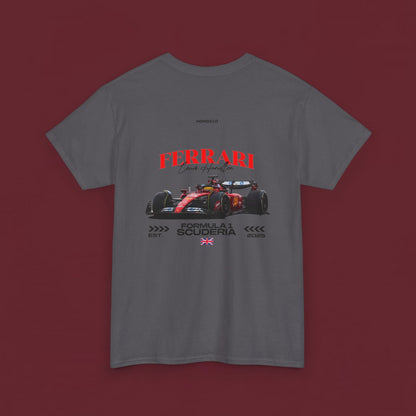 Ferrari Formula Racing T‑Shirt — Scuderia F1 Car Graphic Tee