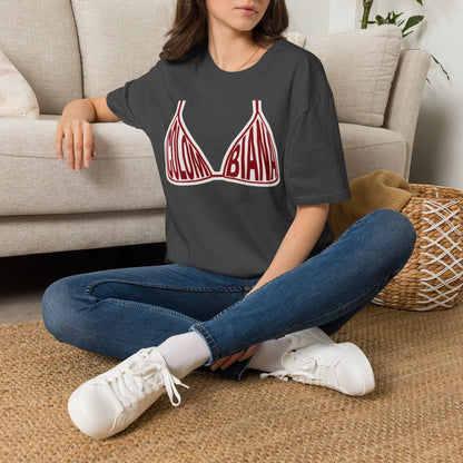 T-Shirt — 'GULOM BIANCA' Bikini Graphic Tee, Playful Retro Typography Top for Women