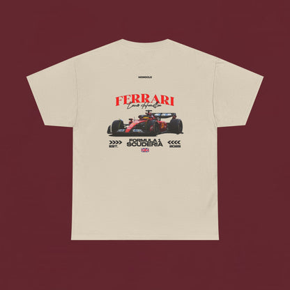 Ferrari Formula Racing T‑Shirt — Scuderia F1 Car Graphic Tee