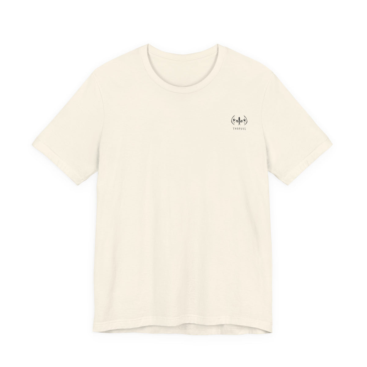 Starry Grin Graphic Tee — Watercolor Smiling Star Back Print