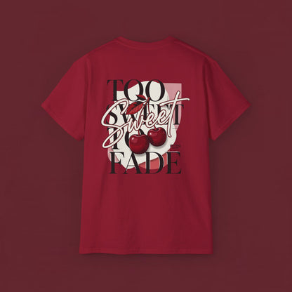 Too Sweet To Fade Tee — Cherry Graphic Cotton T-Shirt