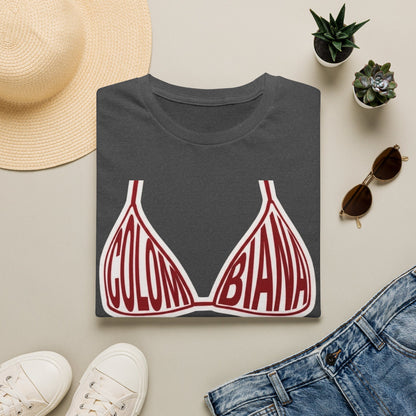 T-Shirt — 'GULOM BIANCA' Bikini Graphic Tee, Playful Retro Typography Top for Women