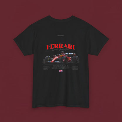 Ferrari Formula Racing T‑Shirt — Scuderia F1 Car Graphic Tee